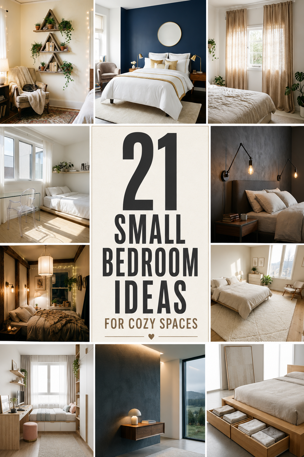 21 Small Bedroom Ideas for Cozy Spaces