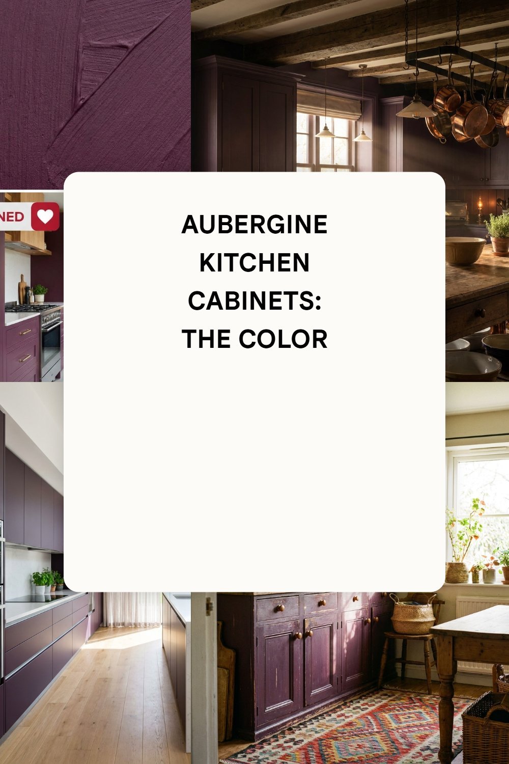Aubergine Kitchen Cabinets: The Color Trend Taking Over Pinterest